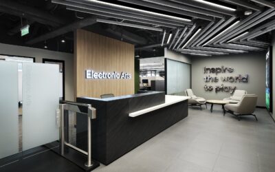 Scoring a project completion for EA Sports office in Kuala Lumpur’s Exchange 106